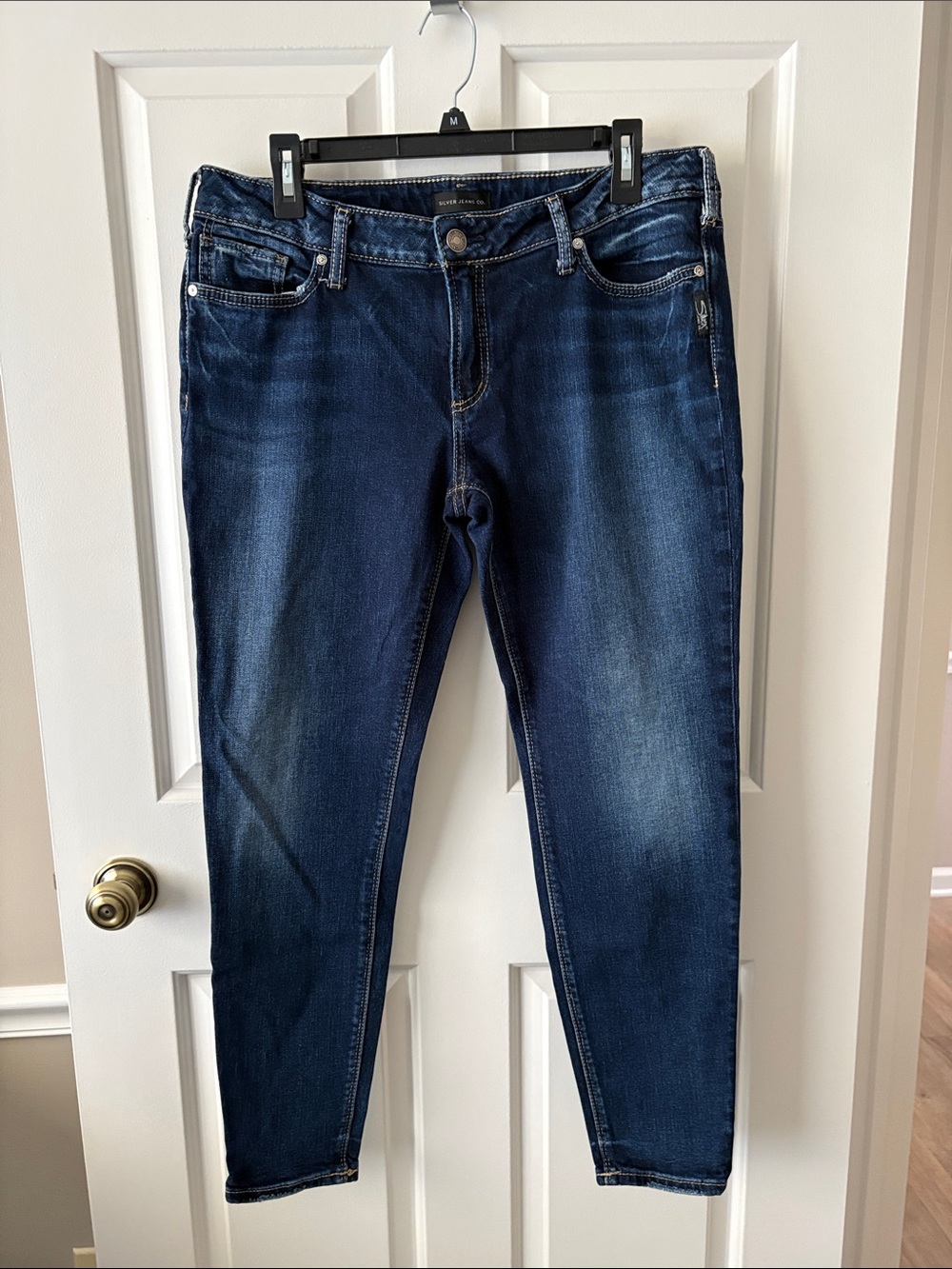Women’s Dark Blue Stretch Denim Jeans